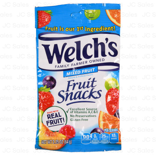 WHOLESALE WELCH S FRUIT SNACK MIXED FRUIT 2.25 OZ SOLD BY CASE Online Hot Sale