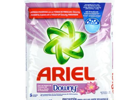 WHOLESALE ARIEL POWDER DETERGENT W DOWNY 250 GR SOLD BY CASE For Sale