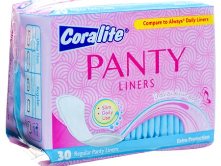 WHOLESALE CORALITE PANTY LINERS 30CT SOLD BY CASE Discount