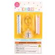 WHOLESALE UNIQUE #9 FLASHING LED BIRTHDAY CANDLE WITH HOLDER SOLD BY CASE Online Sale