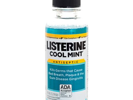 WHOLESALE LISTERINE MOUTHWASH COOL MINT 95ML 3.2 OZ SOLD BY CASE For Sale