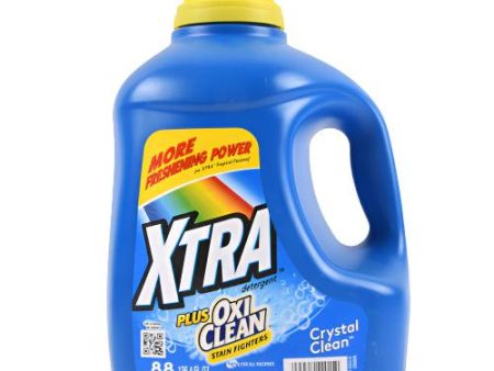 WHOLESALE XTRA LIQUID DETERGENT WITH OXI 136.4 OZ SOLD BY CASE Online Sale