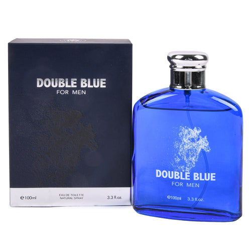 WHOLESALE PERFUME MEN DOUBLE BLUE 3.3 OZ SOLD BY CASE Online Sale