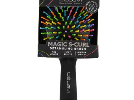 WHOLESALE CELAVI MAGIC S-CURL MINI HAIR DETANGLING BRUSH SOLD BY CASE Discount