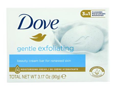 WHOLESALE DOVE BAR SOAP GENTLE EXFOLIATING 90 GR SOLD BY CASE For Cheap