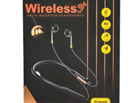 WHOLESALE WIRELESS NECK-MOUNTED EARPHONE ASST COLOR SOLD BY CASE For Cheap