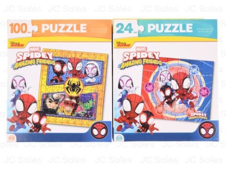 WHOLESALE MARVEL SPIDEY & FRIENDS PREMIER PUZZLE ASST PIECES SOLD BY CASE Cheap