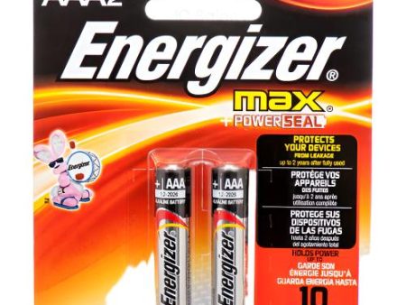 WHOLESALE ENERGIZER BATTERIES AAA-2PK SOLD BY CASE Online Hot Sale