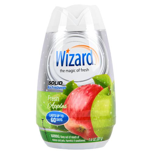 WHOLESALE WIZARD SOLID FRESHENER FRESH APPLE 7.8 OZ SOLD BY CASE Hot on Sale