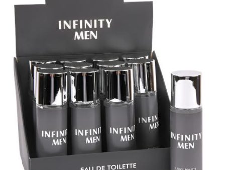 WHOLESALE MEN S EAU DE TOILETTE INFINITY 1.0 OZ SOLD BY CASE Discount