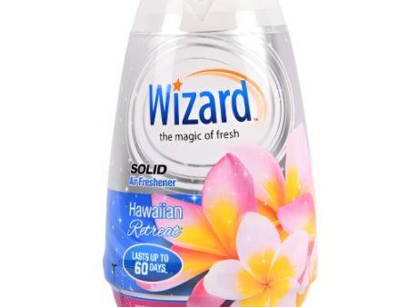 WHOLESALE WIZARD SOLID FRESHENER HAWAIIAN RETREAT 7.8 OZ SOLD BY CASE Hot on Sale