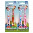 WHOLESALE RM ORAL PRESCHOOL SUCTION CUP TOOTHBRUSH 2 PK SOLD BY CASE Fashion