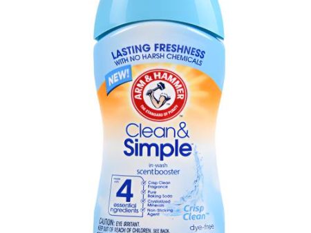 WHOLESALE ARM & HAMMER SCENT BOOSTER CRISP CLEAN 13 OZ SOLD BY CASE Supply