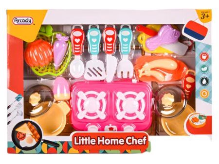 NEW WHOLESALE LITTLE HOME CHEF PLAY SET 18PC SOLD BY CASE Fashion