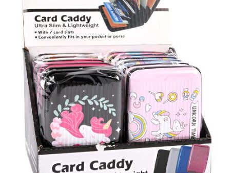 WHOLESALE CARD CADDY KIDS UNICORN ASST SOLD BY CASE Fashion