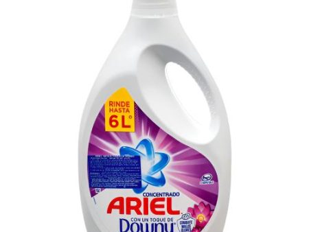 WHOLESALE ARIEL 3LT POWER LIQUID C  DOWNY SOLD BY CASE For Sale