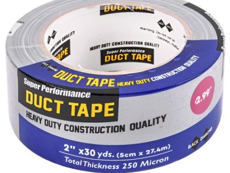 WHOLESALE DUCT TAPE 2 X 30 YD SOLD BY CASE For Cheap