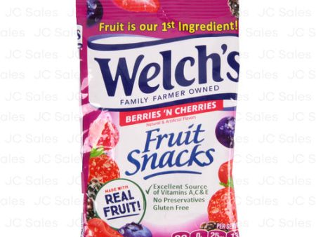 WHOLESALE WELCH S FRUIT SNACK BERRIES ON CHERRIES 2.25 OZ SOLD BY CASE Cheap