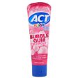 WHOLESALE ACT KIDS TOOTHPASTE BUBBLE GUM 4.6 OZ SOLD BY CASE Hot on Sale