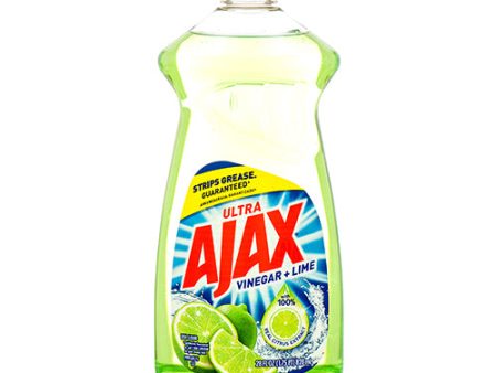 WHOLESALE AJAX DISH LIQUID LIME 28 OZ SOLD BY CASE Supply