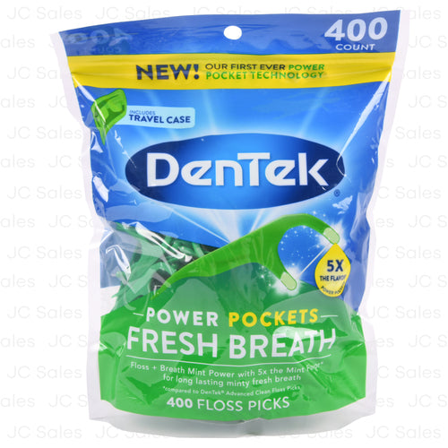 WHOLESALE DENTEK FLOSS PICKS FRESH BREATH 400 CT SOLD BY CASE Supply