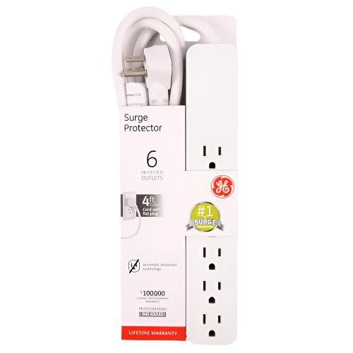 WHOLESALE GE SURGE PROTECTOR 840J SIX OUTLET SOLD BY CASE Discount