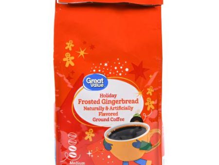 NEW WHOLESALE FROSTED GINGERBREAD FLAV GROUND COFFEE 12-OZ SOLD BY CASE For Discount