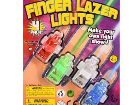 WHOLESALE FINGER LAZER LIGHTS ON BLISTER CARD 4PC SOLD BY CASE Supply