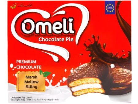 WHOLESALE CHOCO PIE OMELI PREMIUM 12-PK 10.58-OZ SOLD BY CASE on Sale