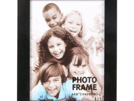 NEW WHOLESALE MDF PHOTO FRAME BLACK 6X8 SOLD BY CASE Online now