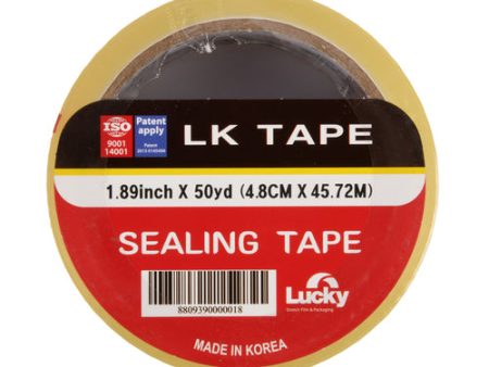 WHOLESALE LK PACKING CLEAR TAPE 1.89 X 50 YDS SOLD BY CASE For Cheap