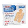 WHOLESALE LUCKY BANDAGES ASSORTED SIZES 80 CT SOLD BY CASE Online