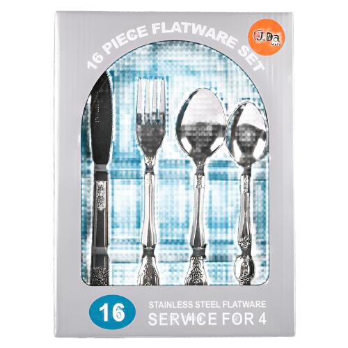 WHOLESALE STAINLESS STEEL FLATWARE SET 16PC SOLD BY CASE Online