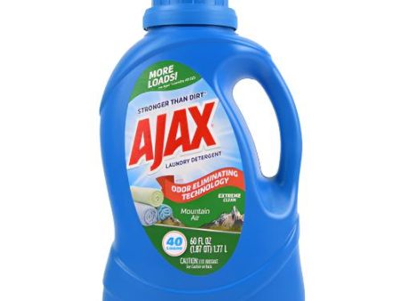 WHOLESALE AJAX LAUNDRY EXTREME CLEAN MOUNTAIN AIR 60 OZ SOLD BY CASE Supply