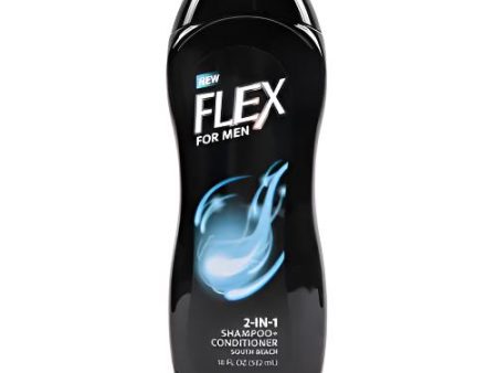 WHOLESALE FLEX MEN 2 IN 1 SHAMPOO & CONDITIONER 18 OZ SOLD BY CASE Discount