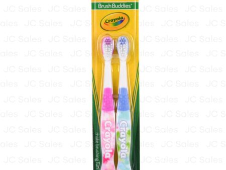 WHOLESALE CRAYOLA TOOTHBRUSH SET 2 PK SOLD BY CASE Supply