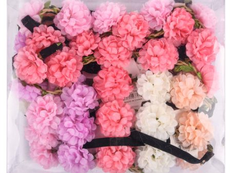 NEW WHOLESALE FLOWERS  HEADBAND ASST COLOR SOLD BY CASE For Cheap