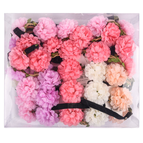 NEW WHOLESALE FLOWERS  HEADBAND ASST COLOR SOLD BY CASE For Cheap