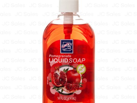 WHOLESALE LUCKY LIQUID HAND SOAP POMEGRANATE 14 OZ SOLD BY CASE For Discount