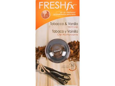 WHOLESALE ARMOR ALL FRESH FX VENT CLIP TOBACCO & VANILLA 1 CT SOLD BY CASE For Cheap