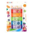 NEW WHOLESALE BAZIC FRUIT SCENTED ERASER 5 PACK ASSORTED COLORS SOLD BY CASE Online Sale