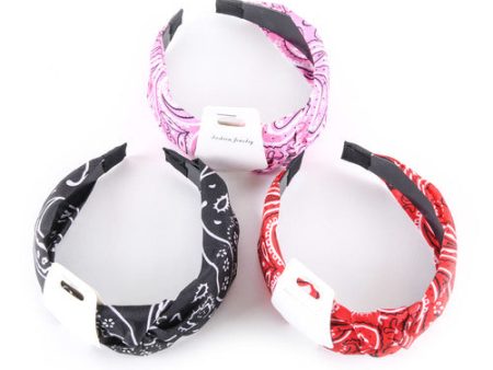 WHOLESALE HAIR BAND ASST COLORS #HB949 SOLD BY CASE Hot on Sale