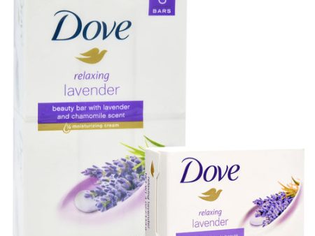 WHOLESALE DOVE BAR SOAP LAVENDER 3.75 OZ( 12X6 PK) SOLD BY CASE Hot on Sale