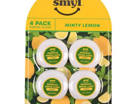 WHOLESALE STRING FLOSS LEMON 30M 4PK SOLD BY CASE Sale