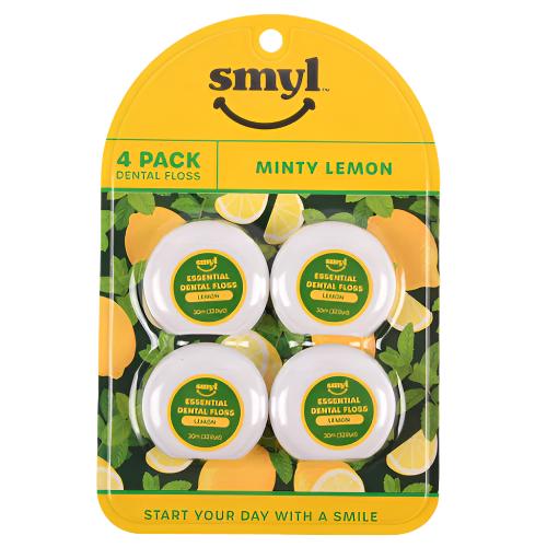 WHOLESALE STRING FLOSS LEMON 30M 4PK SOLD BY CASE Sale