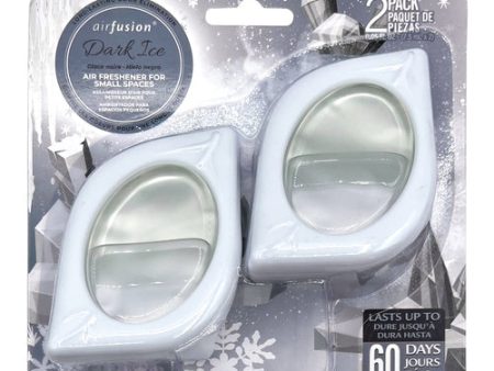 WHOLESALE AIR FUSION AIR FRESHENER DARK ICE 2 PK 7.5 ML SOLD BY CASE Online now