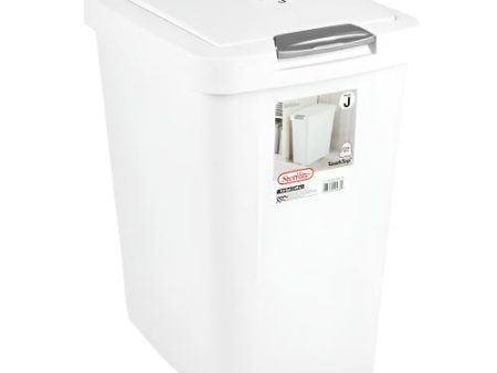 WHOLESALE STERILITE WASTEBASKET WHITE 7.5 GAL SOLD BY CASE For Cheap