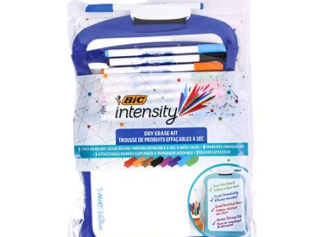 WHOLESALE BIC INTENSITY DRY ERASE BOARD W  MARKERS SOLD BY CASE Hot on Sale