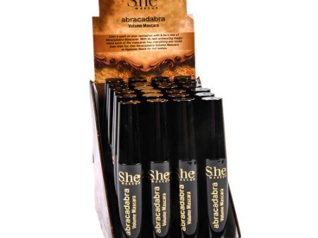 WHOLESALE SHE ABRACADABRA VOLUME MASCARA BLACK SOLD BY CASE Online now