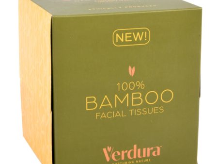 NEW WHOLESALE VERDURA BAMBOO FACIAL TISSUE 80CT 2-PLY SOLD BY CASE Online now